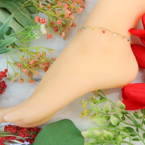 "New Beautiful Design Anklet for Women/Girls, Gift, A745 - Picture 2 of 10